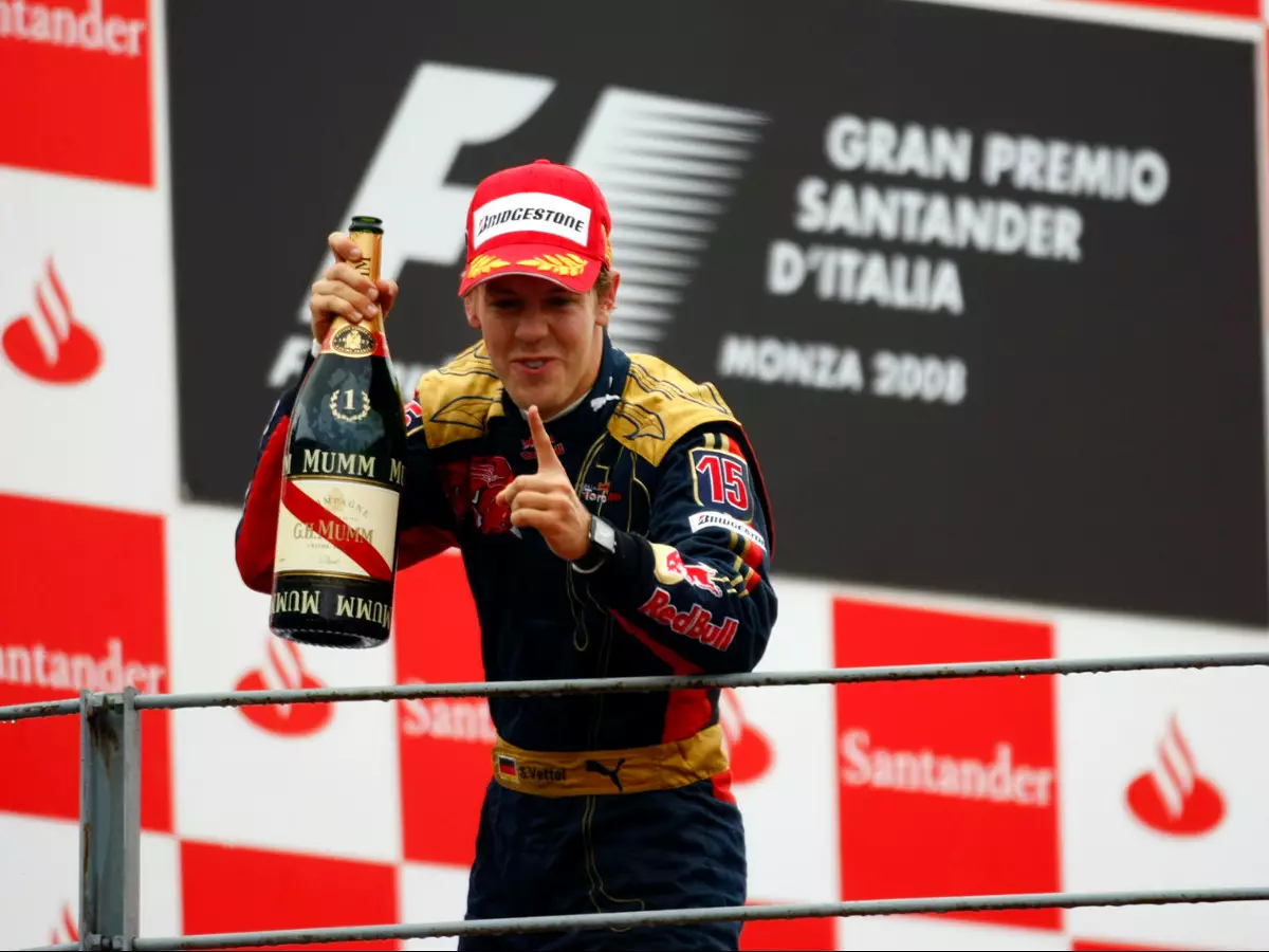 Foto zur News: Monza 2008: Wie Vettel und Toro Rosso ihren märchenhaften Sieg errangen