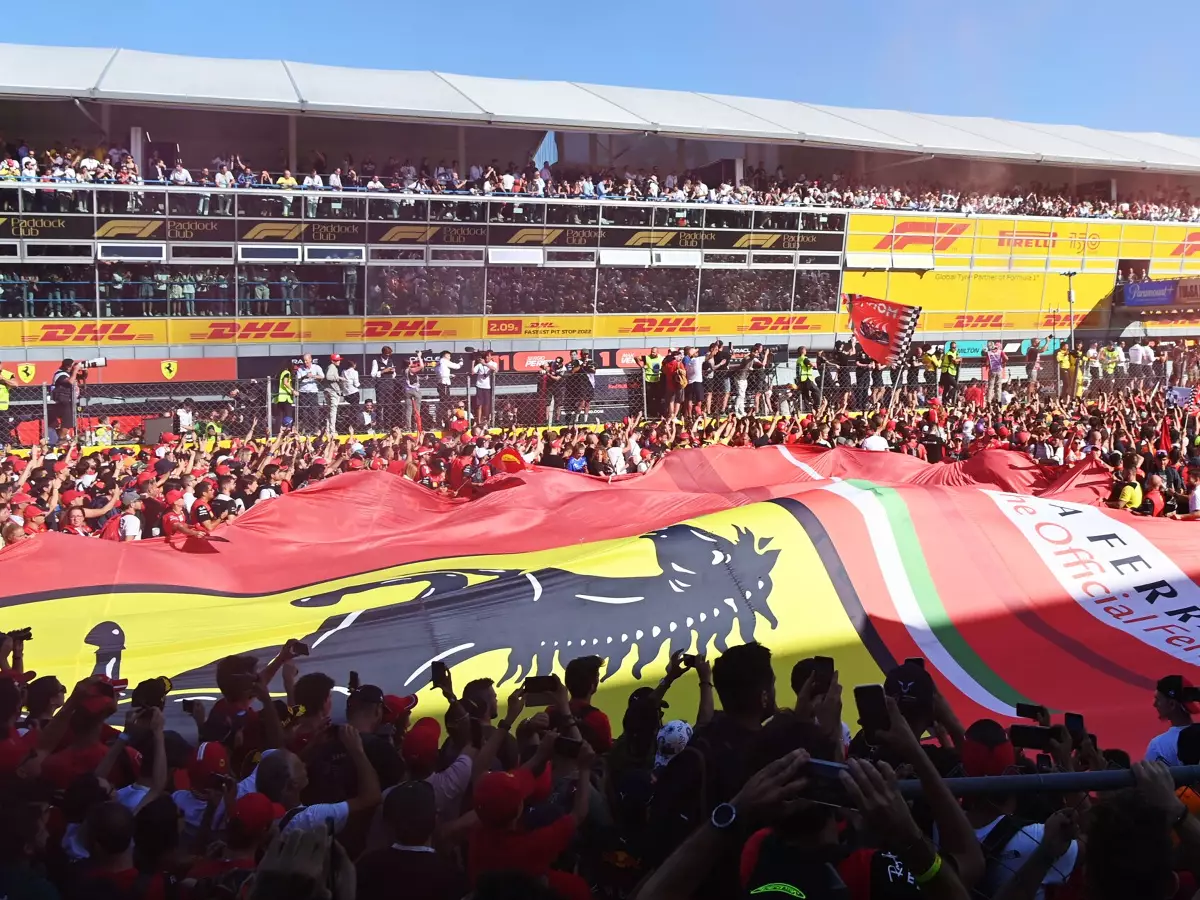 Fans beim Formel-1-Rennen in Monza 2022 Foto zur News: "Geschichte ist nicht genug": Domenicali nimmt Monza in die Pflicht