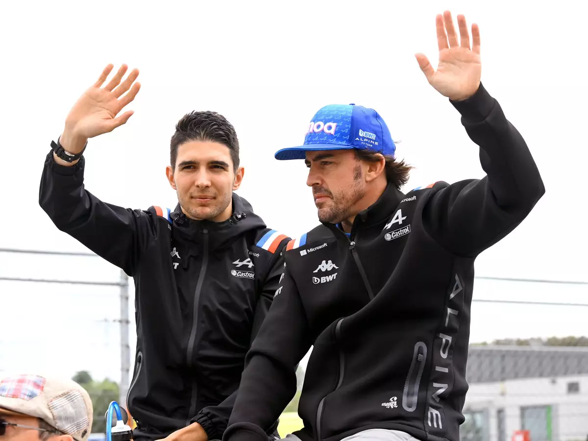 Esteban Ocon schlägt sich neben Fernando Alonso ordentlich, doch kaum einer registriert es Foto zur News: Ocon: Nur Hamilton war als Alonso-Teamkollege besser als ich