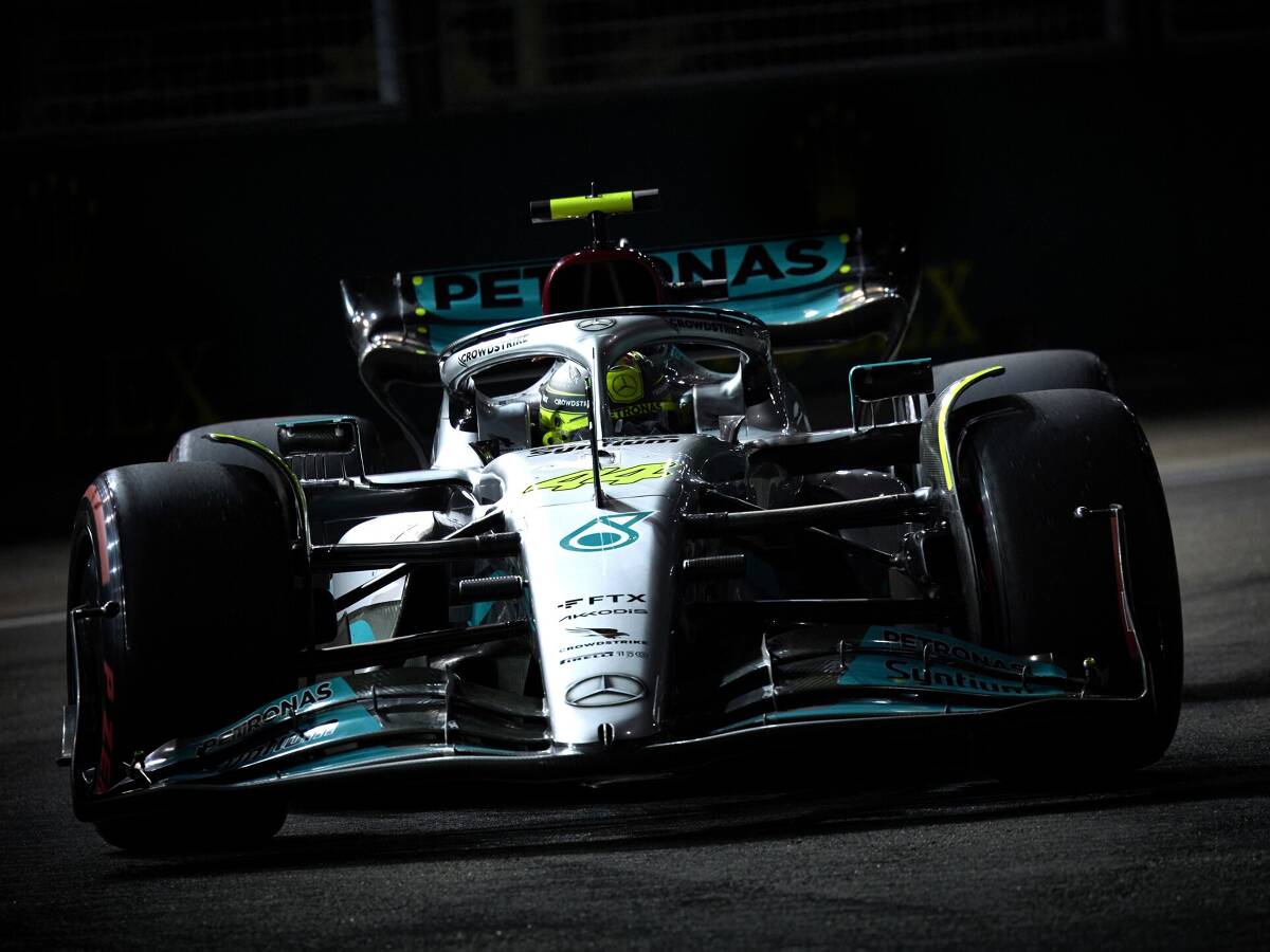 Foto zur News: Singapur: Mercedes sieht "Potenzial für ein gutes Ergebnis"