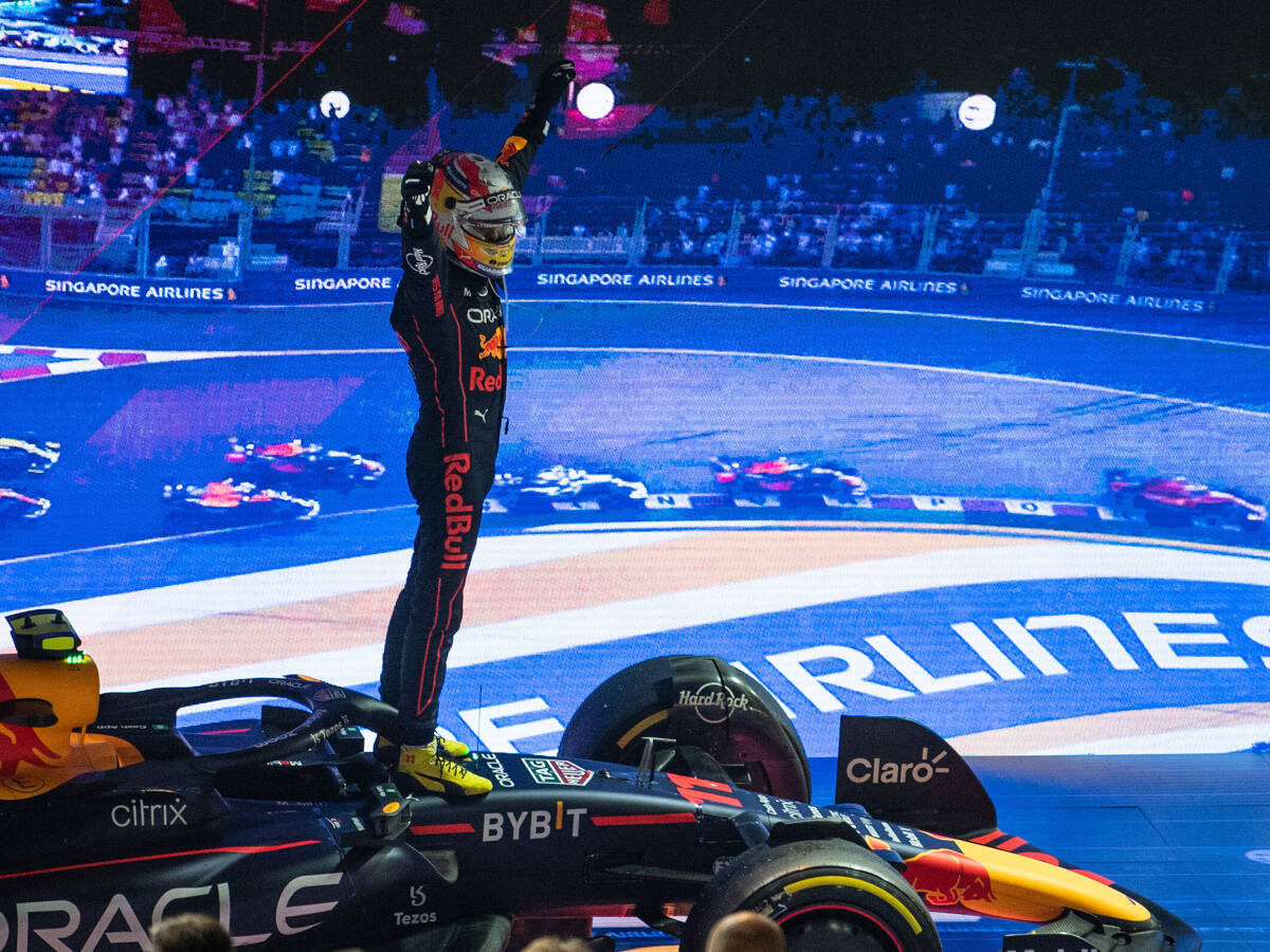 Foto zur News: Sergio Perez: Sieg in Singapur war mein bestes Rennen