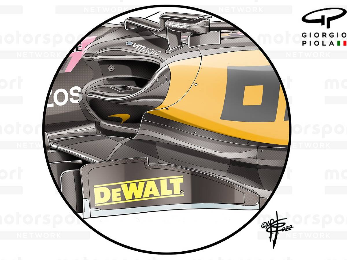 Foto zur News: Formel-1-Technik: Das steckt hinter dem großen McLaren-Update in Singapur