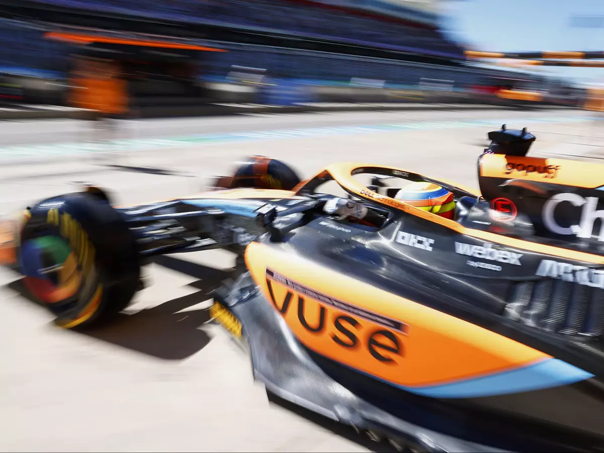 Alex Palou (McLaren MCL36) im Training zum Formel-1-Rennen in Austin 2022 Foto zur News: IndyCar-Champ staunt nach Debüt: Formel 1 ist eine andere Liga!