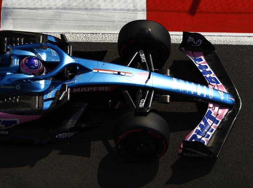 Foto zur News: Fernando Alonso: Wie es im Rennen nach vorne gehen soll