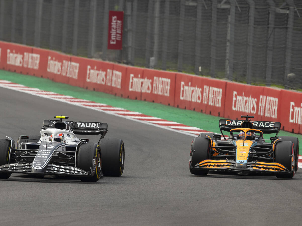 Foto zur News: Ricciardo über Crash mit Tsunoda: Wollte ihn nicht einmal überholen