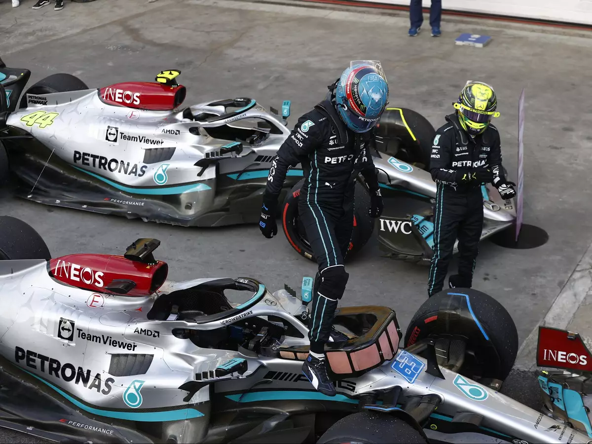 George Russell, Lewis Hamilton Foto zur News: In der "Mini-WM" an Red Bulls Fersen: Wie stark ist Mercedes?