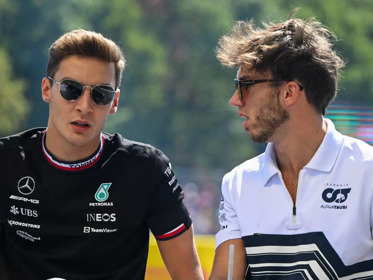 Foto zur News: George Russell: Pierre Gasly "hat keine Sperre verdient"