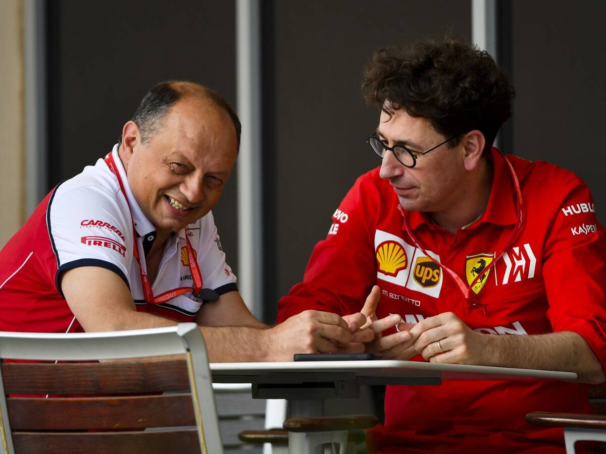 Foto zur News: Vasseur neuer Teamchef? Ferrari dementiert Binotto-Rausschmiss!