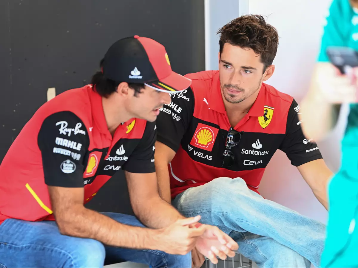 Carlos Sainz, Charles Leclerc Foto zur News: Carlos Sainz: Musste Fahrstil neu erfinden und von Leclerc kopieren