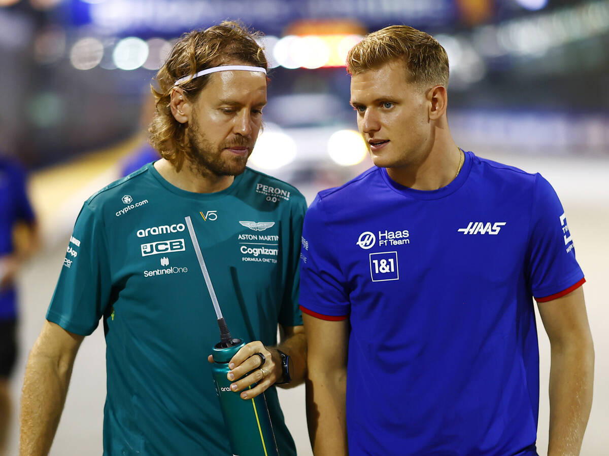 Foto zur News: Sebastian Vettel: Mick ist einer, "der ein bisschen Zeit braucht"