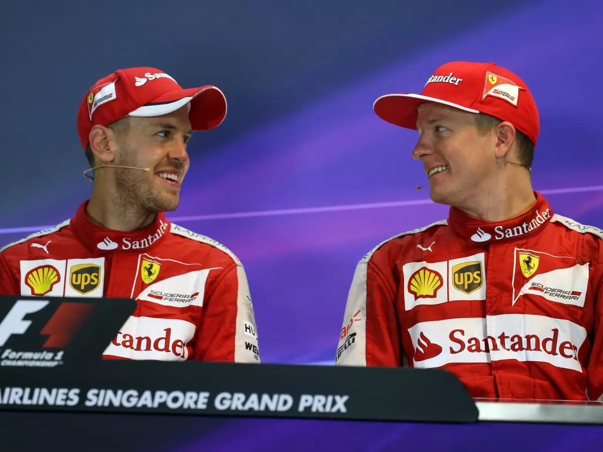 Foto zur News: Sebastian Vettel: "Kimi ist das größte Naturtalent, das mir je begegnet ist"