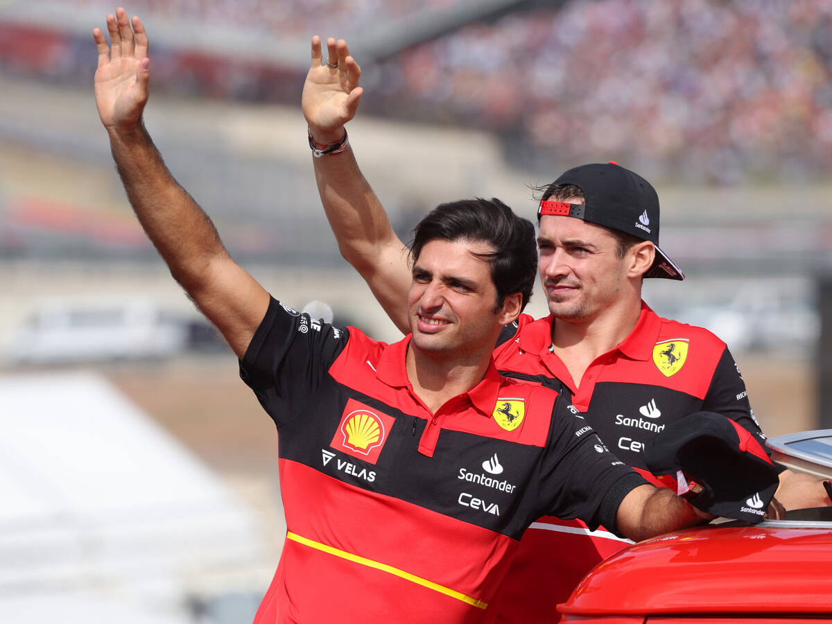 Foto zur News: Carlos Sainz versichert: Verhältnis zu Leclerc "so gut wie immer"
