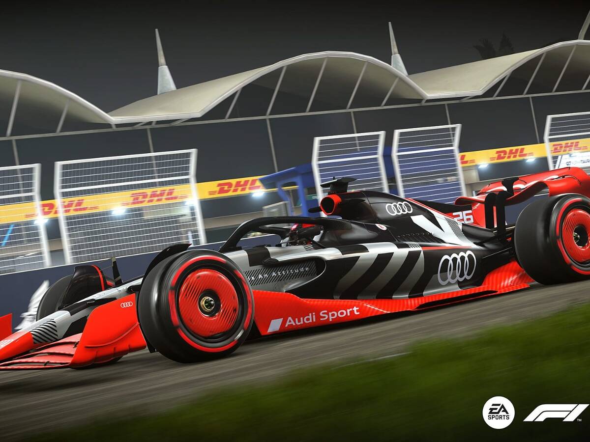 Foto zur News: Audi-Auto in der Formel 1: Virtuell gibt's das schon jetzt!