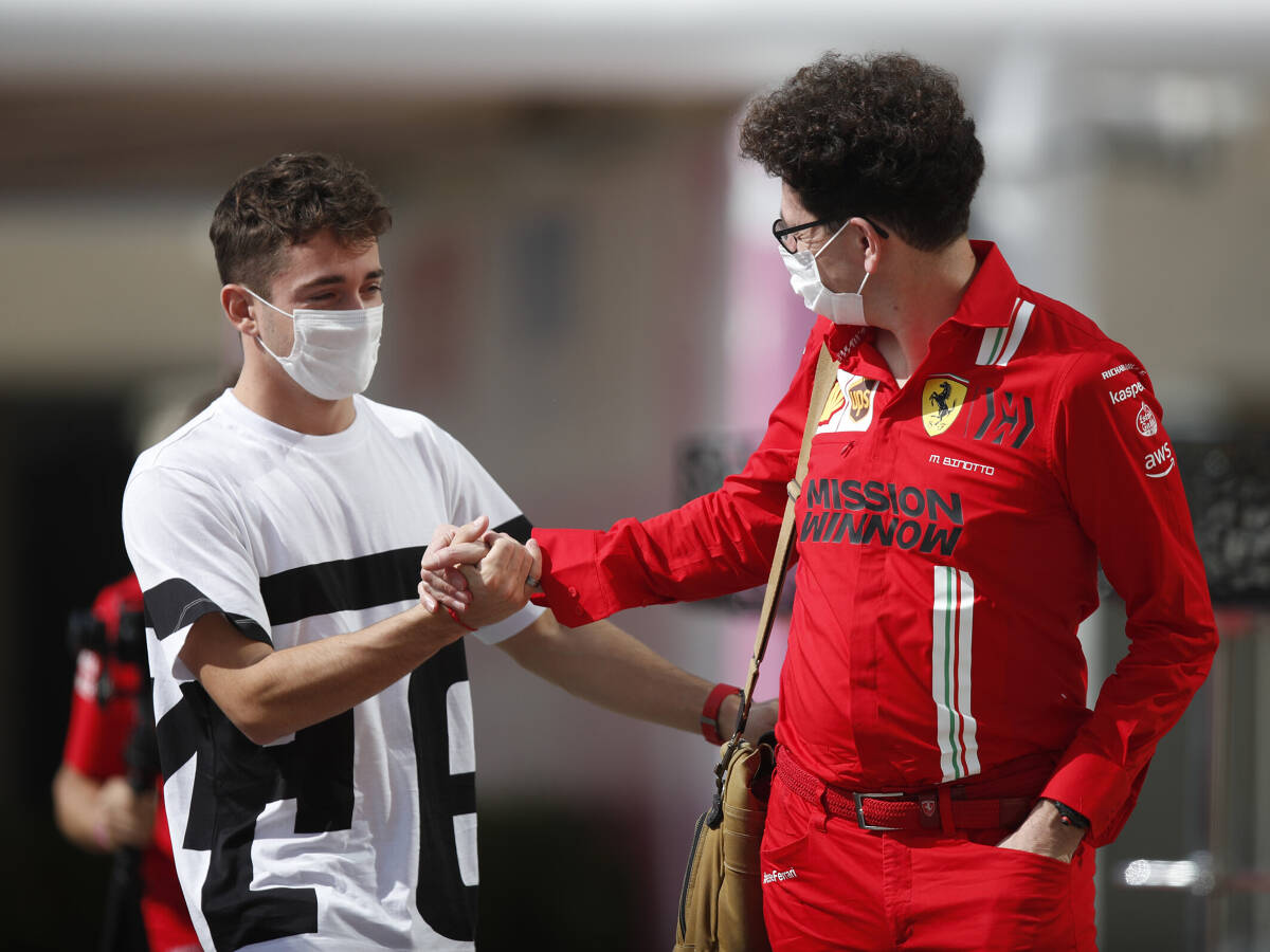Foto zur News: Charles Leclerc: Teamchefwechsel wird Ferrari 2023 nicht bremsen