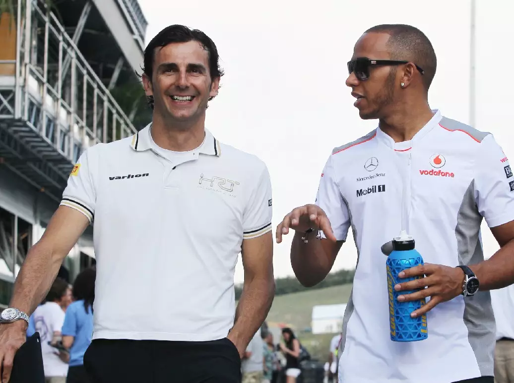 Pedro de la Rosa, Lewis Hamilton Foto zur News: Pedro de la Rosa: Mein Alter kostete ein F1-Cockpit bei McLaren
