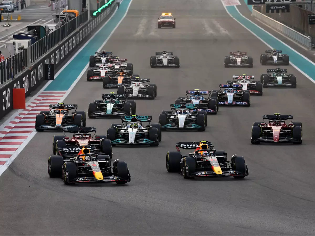 Max Verstappen, Sergio Perez, Charles Leclerc, Lewis Hamilton, Carlos Sainz, George Russell, Lando Norris Foto zur News: FIA: Top-3-Dominanz im ersten Jahr mit neuen Regeln "nicht unerwartet"
