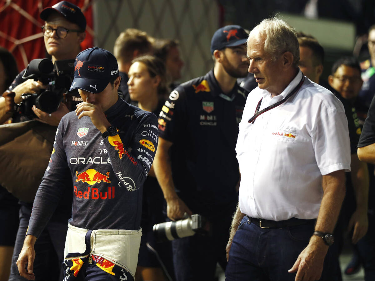 Foto zur News: Marko: Sergio Perez muss nicht um Stammcockpit bei Red Bull fürchten