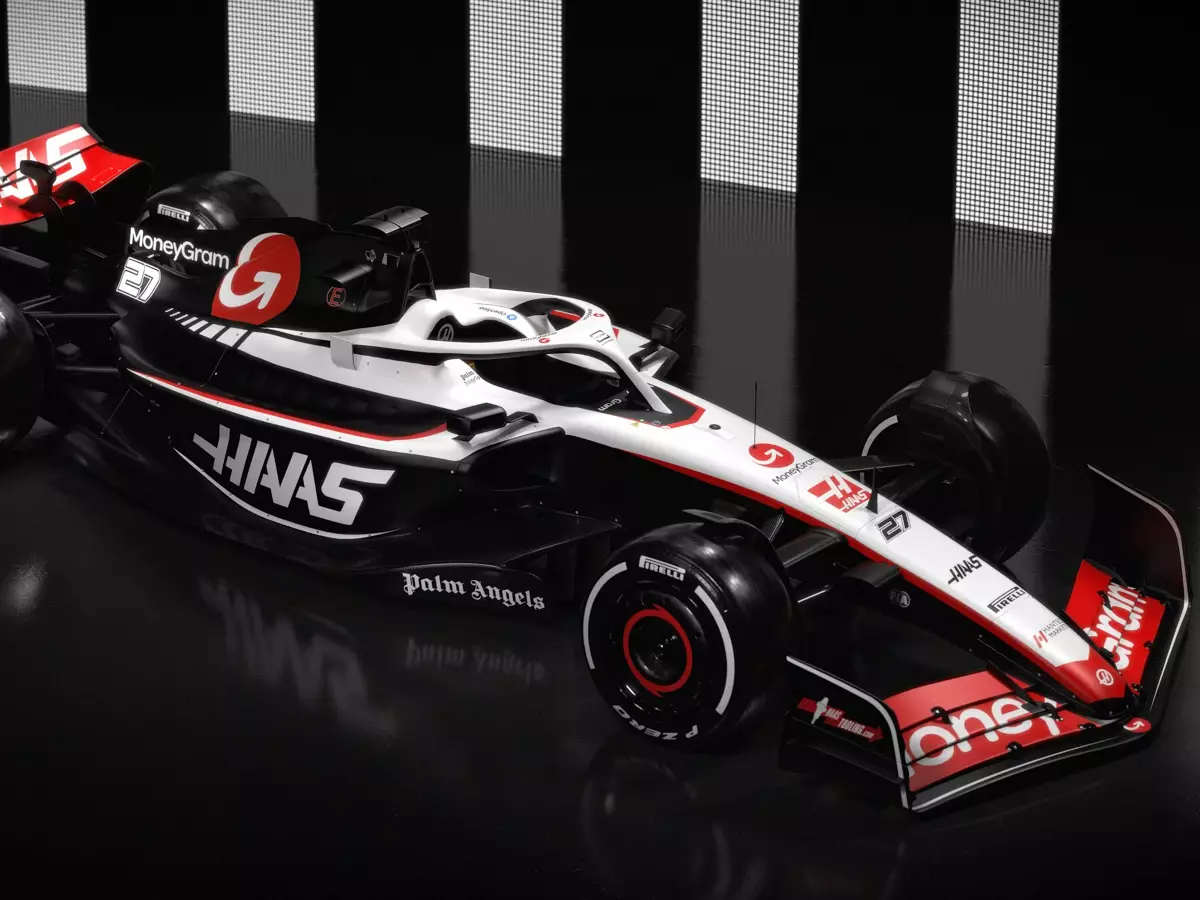 Foto zur News: Haas macht den Anfang: Das ist Hülkenbergs Formel-1-Design für 2023