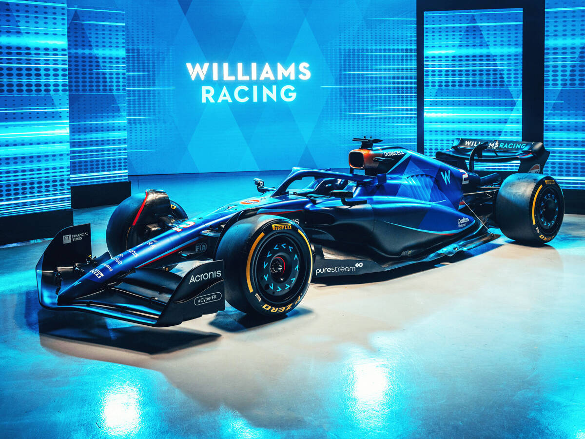 Foto zur News: Williams stellt neues Formel-1-Design 2023 vor: Weg vom letzten Platz?