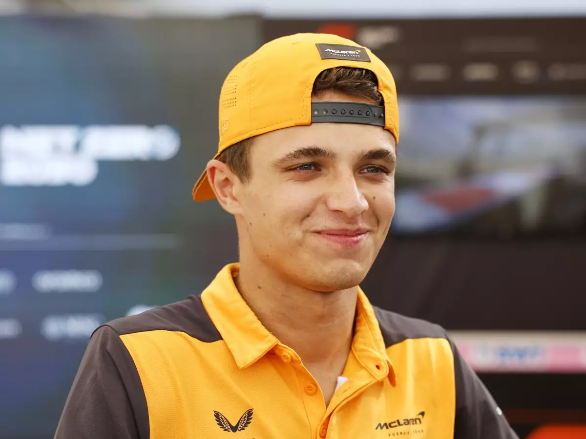 Lando Norris Foto zur News: Lando Norris: Stimmt nicht, dass ich Ricciardo nicht mochte!