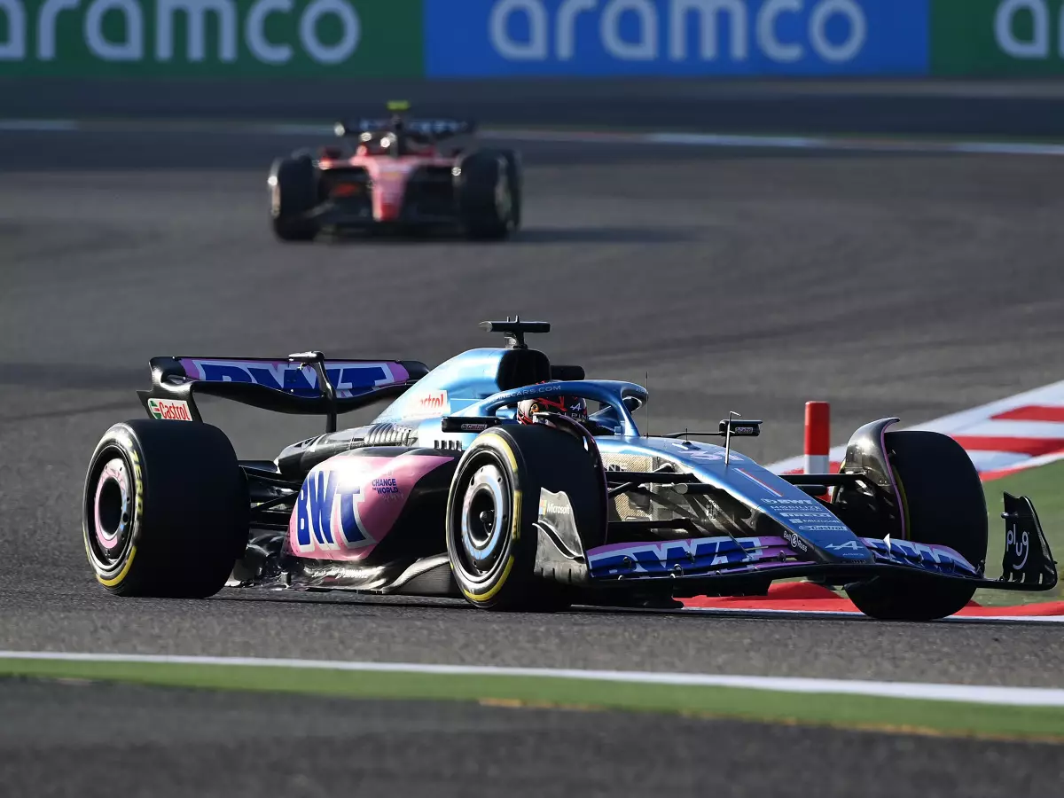 Foto zur News: Alpine nach Test "zuversichtlich": Erstes Upgrade bereits zum Bahrain-GP