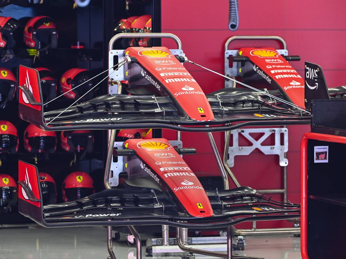 Foto zur News: Ferrari: Seitens der FIA war "glasklar", dass der Frontflügel legal ist