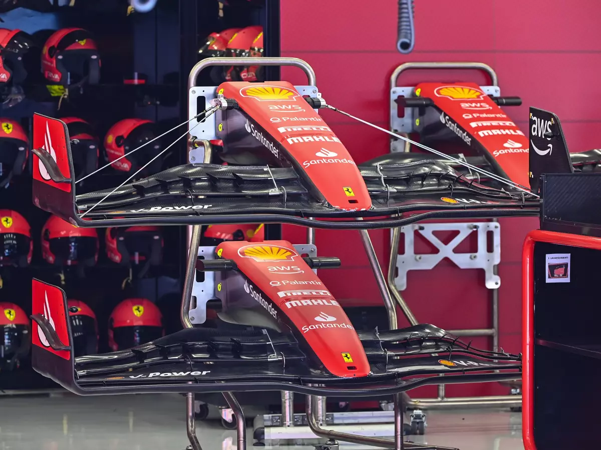 Ferrari-Frontflügel Foto zur News: Ferrari: Seitens der FIA war "glasklar", dass der Frontflügel legal ist