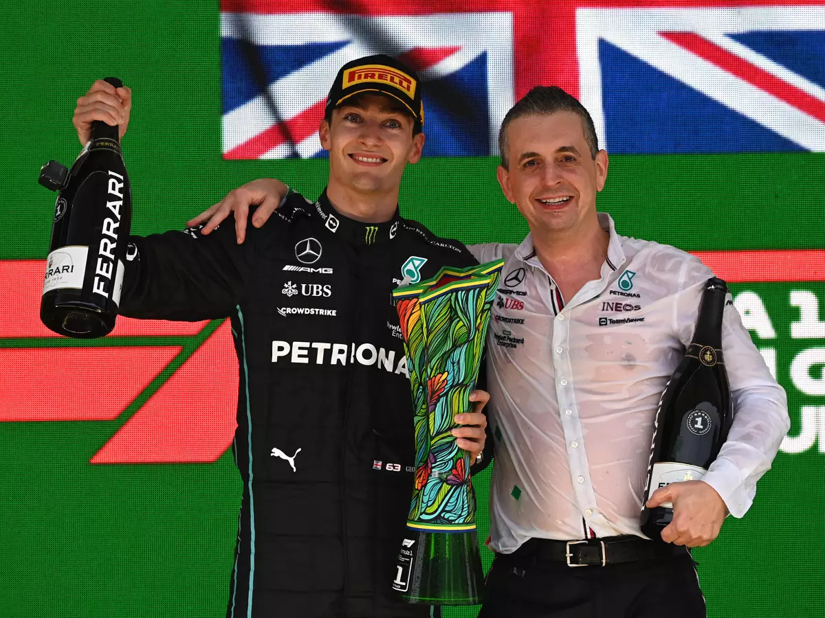 George Russell Foto zur News: George Russell bekommt neuen Renningenieur bei Mercedes