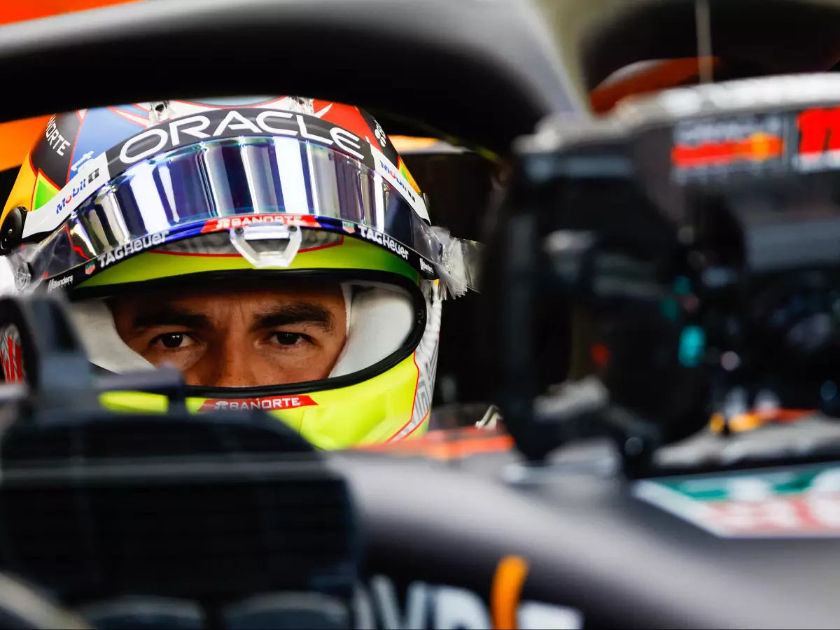 Sergio Perez Foto zur News: Sergio Perez befürchtet keinen Verstappen-Vorteil wegen neuer Reifen