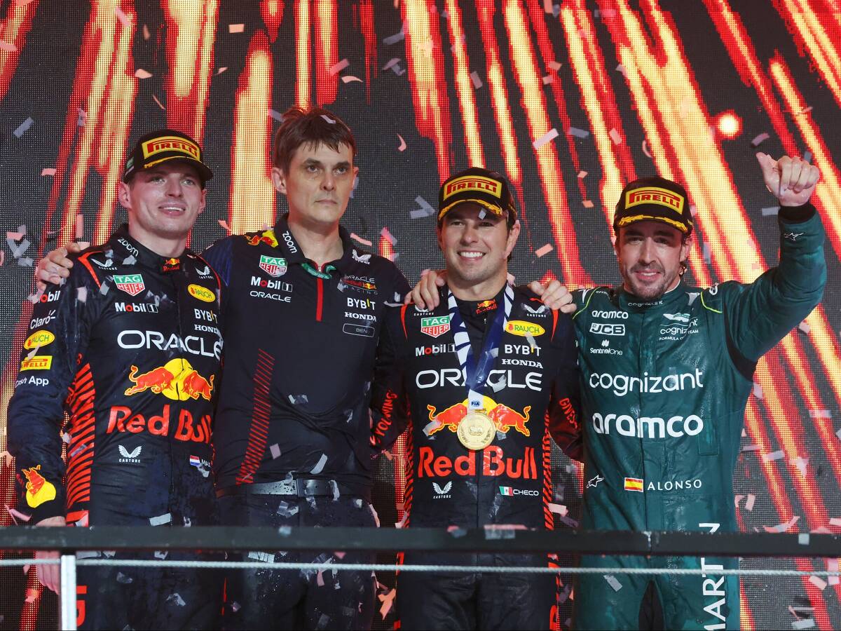 Foto zur News: Rennen Saudi-Arabien: Perez-Sieg mit Diskussionen bei Red Bull #AND# Aston