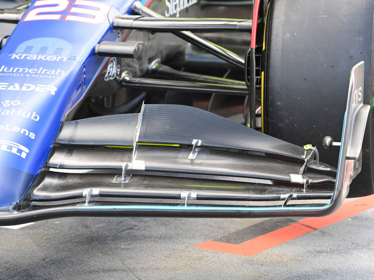 Foto zur News: Formel-1-Technik: Was Williams bei seinem großen Sprung geholfen hat