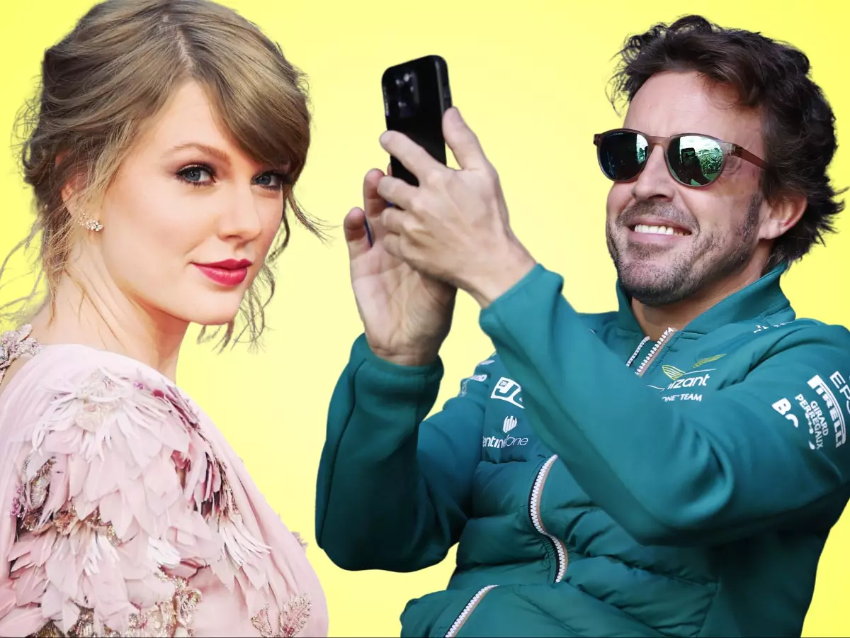 Foto zur News: Flirt mit Taylor Swift? Das sagt Fernando Alonso über sein TikTok-Posting!