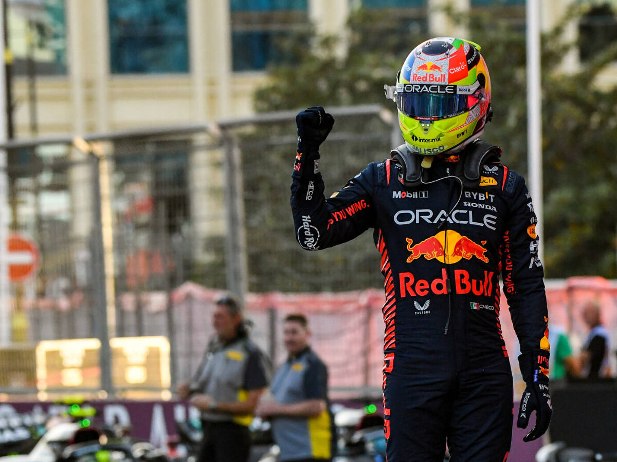 Foto zur News: Sergio Perez: Habe bei Sieg im F1-Sprint nicht alles gezeigt