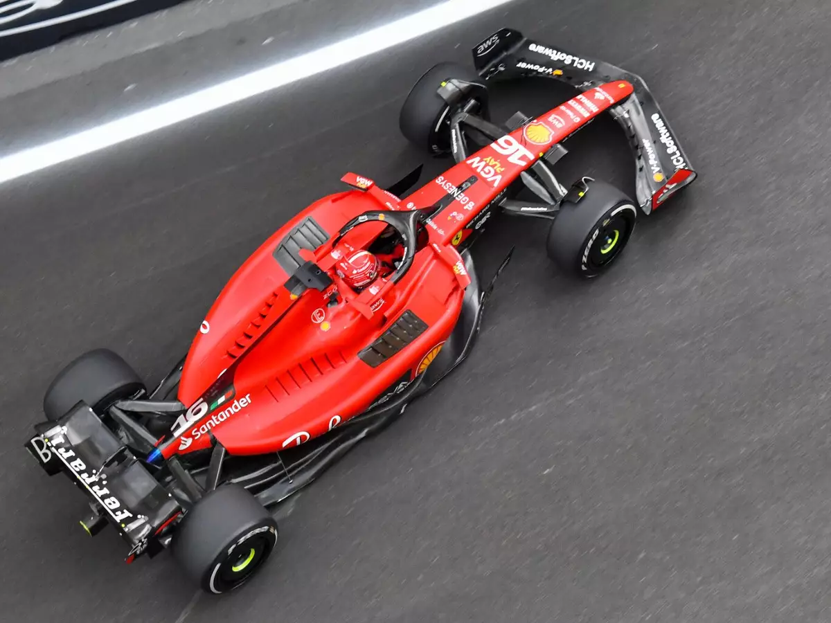 Charles Leclerc im Ferrari SF-23 beim Grand Prix von Aserbaidschan 2023 in Baku Foto zur News: Charles Leclerc: "Besser wäre es nicht gegangen" für Ferrari