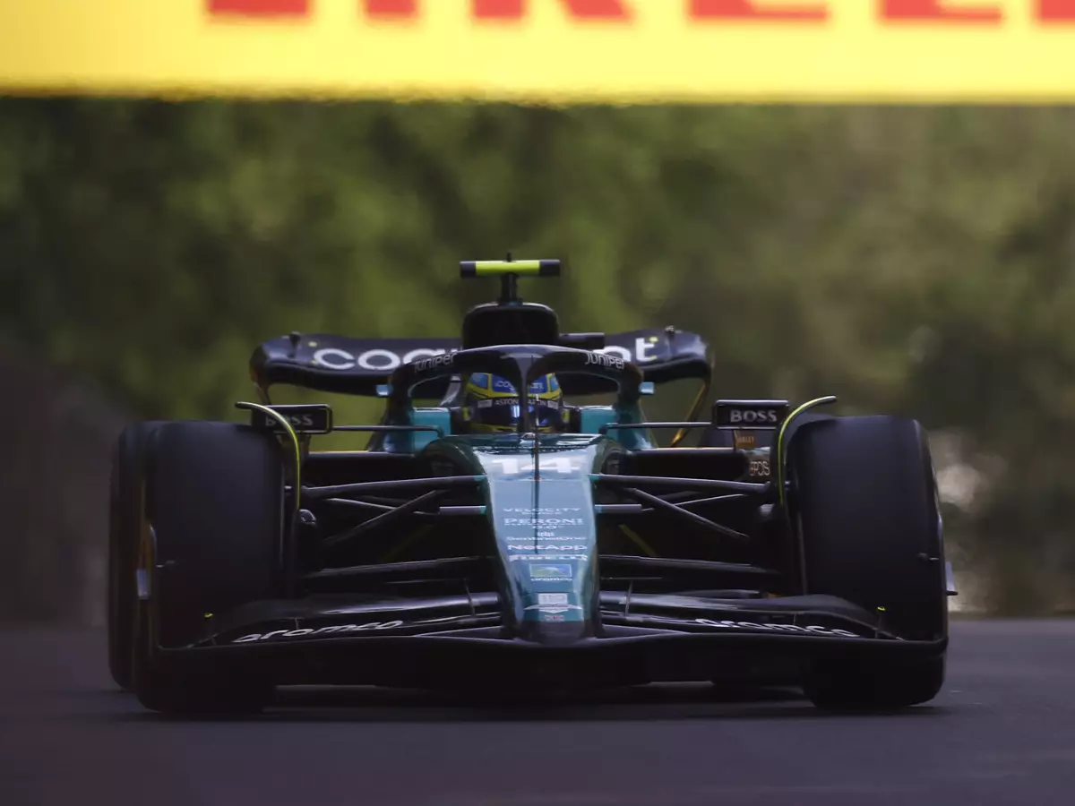 Fernando Alonso Foto zur News: Aston Martin kündigt DRS-Lösung für Miami an