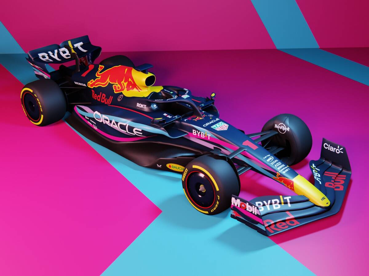 Foto zur News: Red Bull im Miami-Look: Team enthüllt von Fan entworfene F1-Lackierung