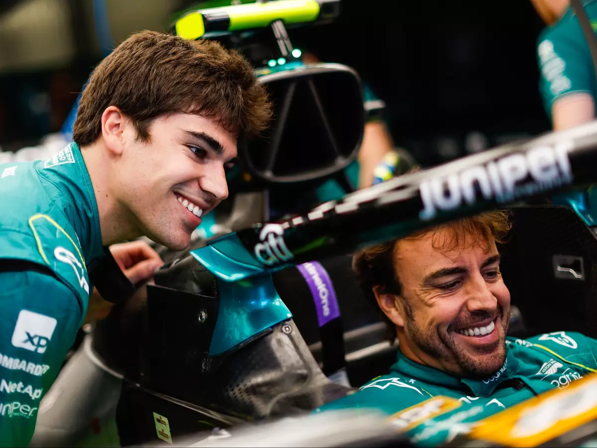 Fernando Alonso, Lance Stroll Foto zur News: Fernando Alonso: Nach mir wird Lance Stroll das Team anführen