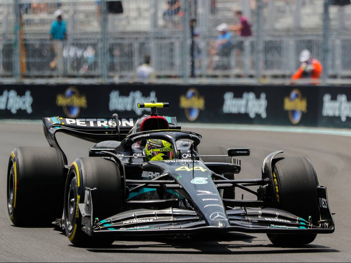 Foto zur News: F1-Training Miami: Zwei Mercedes fahren am Ende Bestzeit
