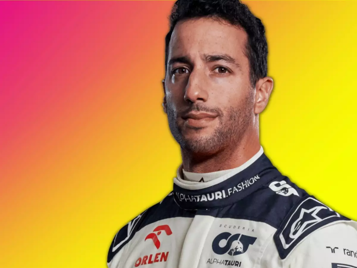 Daniel Ricciardo (Fotomontage) Foto zur News: De Vries bei AlphaTauri unter Druck, aber: Ricciardo ist nicht erste Wahl
