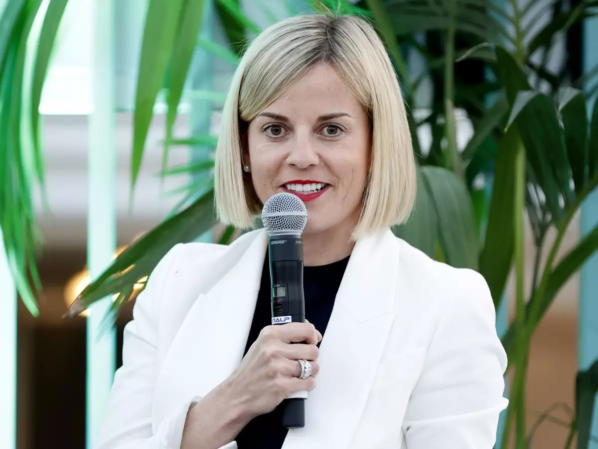 Academy-Serienchefin Susie Wolff beim Business-Forum 2023 in Monaco Foto zur News: Susie Wolff: In zehn Jahren fährt eine Frau in der Formel 1