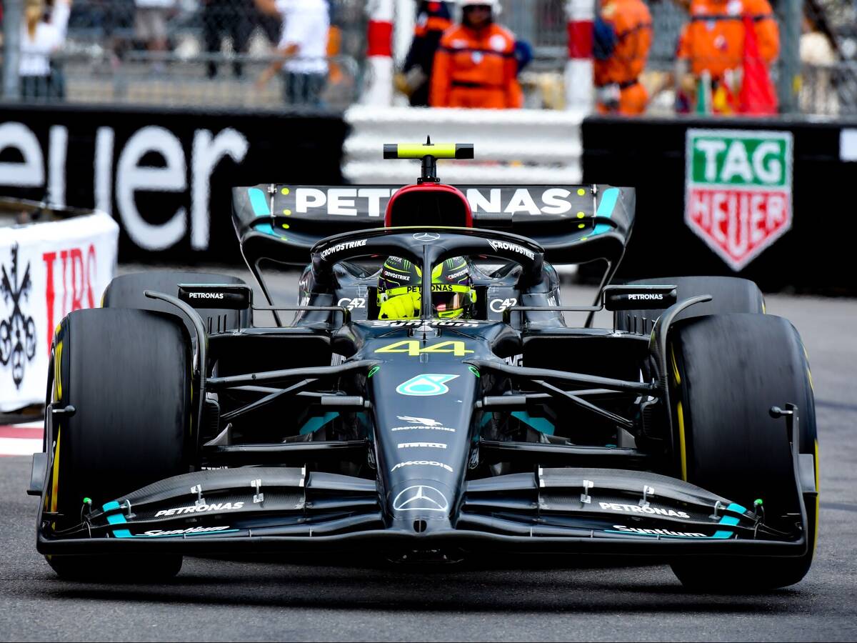 Foto zur News: Hamilton: Mercedes-Update positiv, aber nicht der erhoffte Sprung