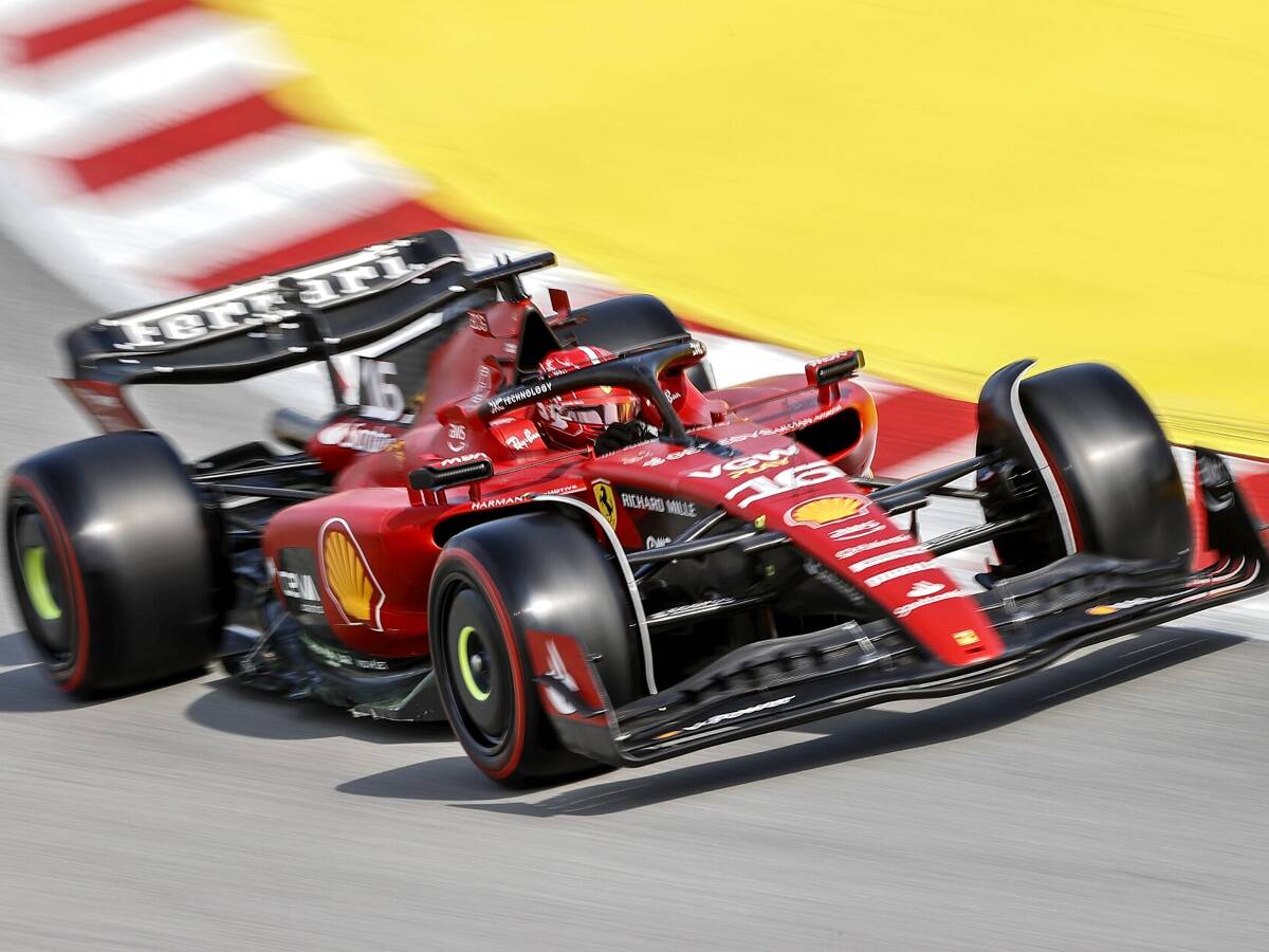 Foto zur News: "Das erste Gefühl ist gut": Ferrari nutzt Barcelona-Freitag für Update-Tests