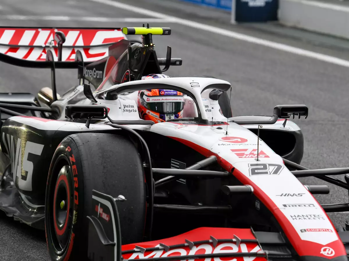 Nico Hülkenberg beim Qualifying zum Formel-1-Rennen 2023 in Barcelona (Spanien) Foto zur News: Hülkenberg "sehr glücklich": Bestes Qualifying 2023 und klar vor Magnussen