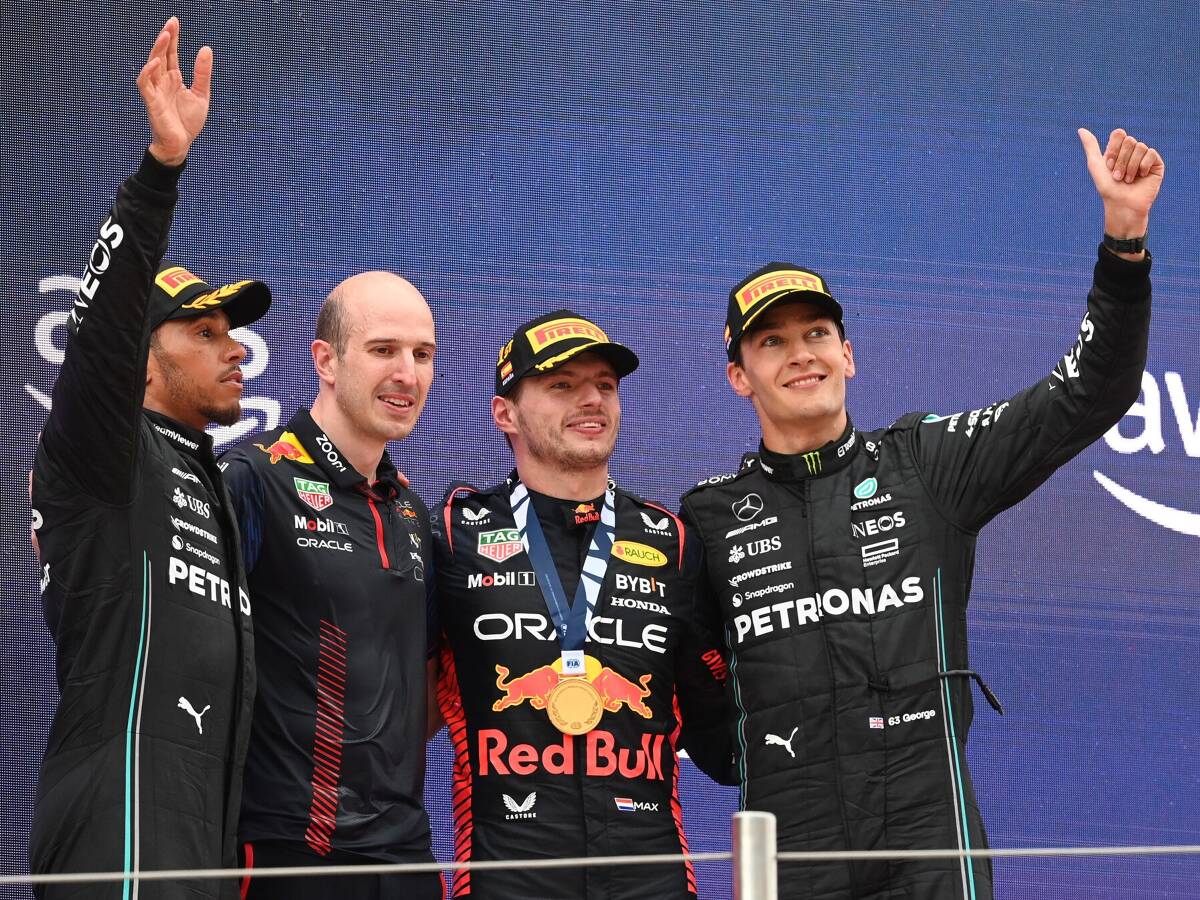 Foto zur News: F1-Rennen Barcelona: Verstappen gewinnt, aber Mercedes überrascht!