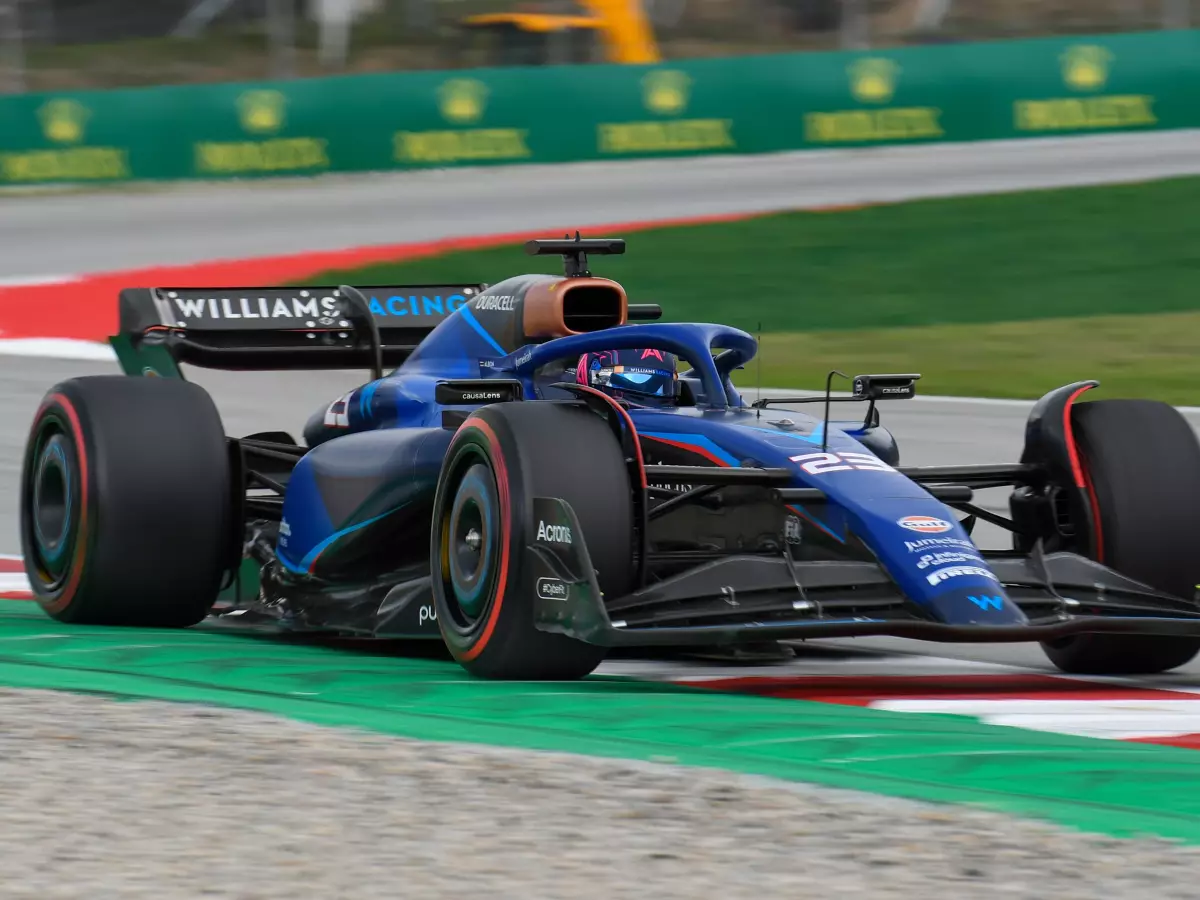 Alexander Albon Foto zur News: Williams: Barcelona hat unsere Schwächen offengelegt, sagt Albon