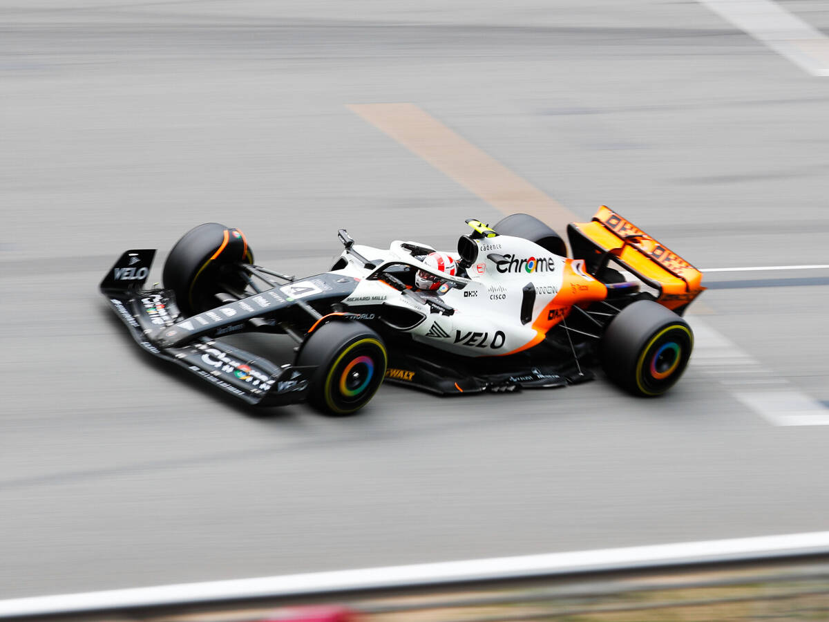 Foto zur News: Norris angefressen nach Spanien: Taugen die McLaren-Updates nichts?