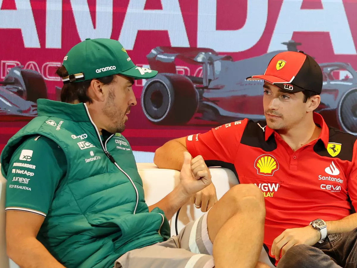 Fernando Alonso, Charles Leclerc Foto zur News: Kalender zu voll? F1-Piloten würden gerne Le Mans und Co. fahren, aber ...