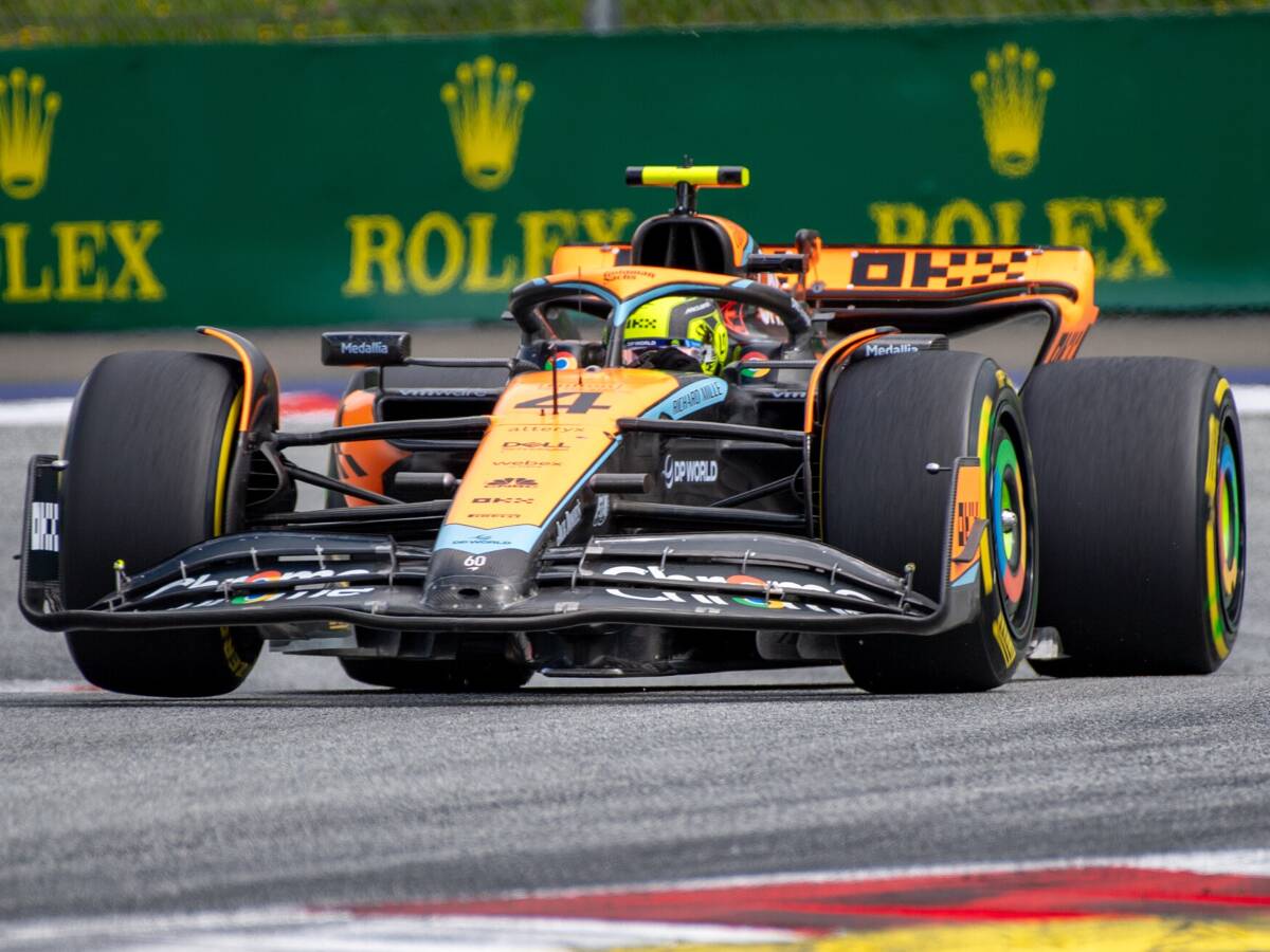 Foto zur News: Norris nach P4: McLaren hat seine Probleme noch immer nicht gelöst