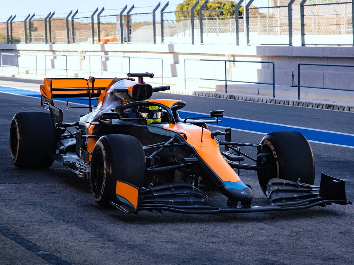 Foto zur News: Testtag in Portimao: Mick Schumacher fährt erstmals für McLaren