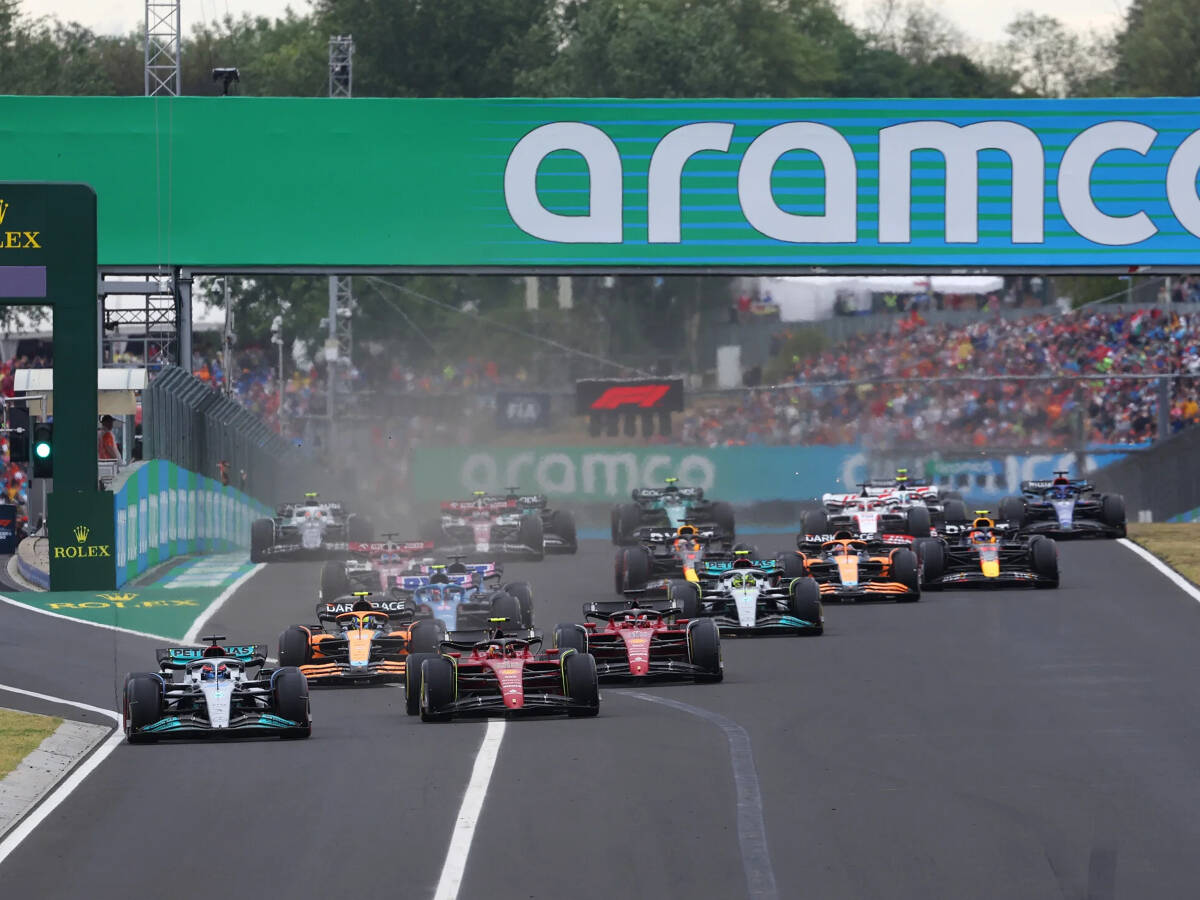 Foto zur News: Formel 1 kostenlos zu sehen: Sky zeigt Grand Prix von Ungarn 2023 auf YouTube